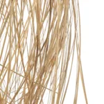 GloboStar® MANILA 01714 Boho Κρεμαστό Φωτιστικό Πλέγμα Μονόφωτο 1 x E27 IP20 Μπεζ Ξύλο - Μ45 x Π45 x Υ60cm - Image 8