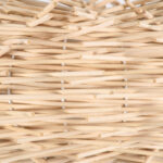 GloboStar® MINORCA 01729 Boho Κρεμαστό Φωτιστικό Ανάρτηση Μονόφωτο 1 x E27 IP20 Μπεζ Ξύλο - Μ30 x Π30 x Υ18cm - Image 8