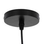 GloboStar® MINORCA 01733 Boho Κρεμαστό Φωτιστικό Ανάρτηση Μονόφωτο 1 x E27 IP20 Καφέ Ξύλο - Μ35 x Π35 x Y23cm - Image 9