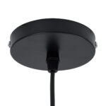 GloboStar® ARCHIPELAGO 01748 Boho Κρεμαστό Φωτιστικό Πλέγμα Μονόφωτο 1 x E27 IP20 Καφέ Ξύλο - Μ30 x Π30 x Υ63cm - Image 8