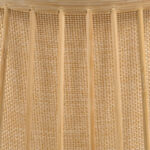 GloboStar® AZORES 01753 Boho Επιδαπέδιο Φωτιστικό Μονόφωτο 1 x E27 IP20 Μπεζ Ξύλο - Μ30 x Π30 x Υ90cm - Image 9