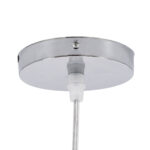 GloboStar® CUBA 01767 Boho Κρεμαστό Φωτιστικό Ανάρτηση Μονόφωτο 1 x E27 IP20 Μπεζ Ξύλο - Μ80 x Π80 x Y49cm - Image 10