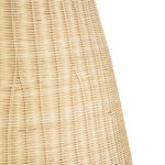 GloboStar® MAHANA 01827 Boho Κρεμαστό Φωτιστικό Πλέγμα Μονόφωτο 1 x E27 IP20 Μπεζ Ξύλο - Μ80 x Π80 x Υ130cm - Image 7