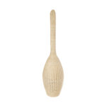 GloboStar® PARADIS 01845 Boho Επιδαπέδιο Φωτιστικό Μονόφωτο 1 x E27 IP20 Μπεζ Ξύλο - Μ40 x Π40 x Υ150cm