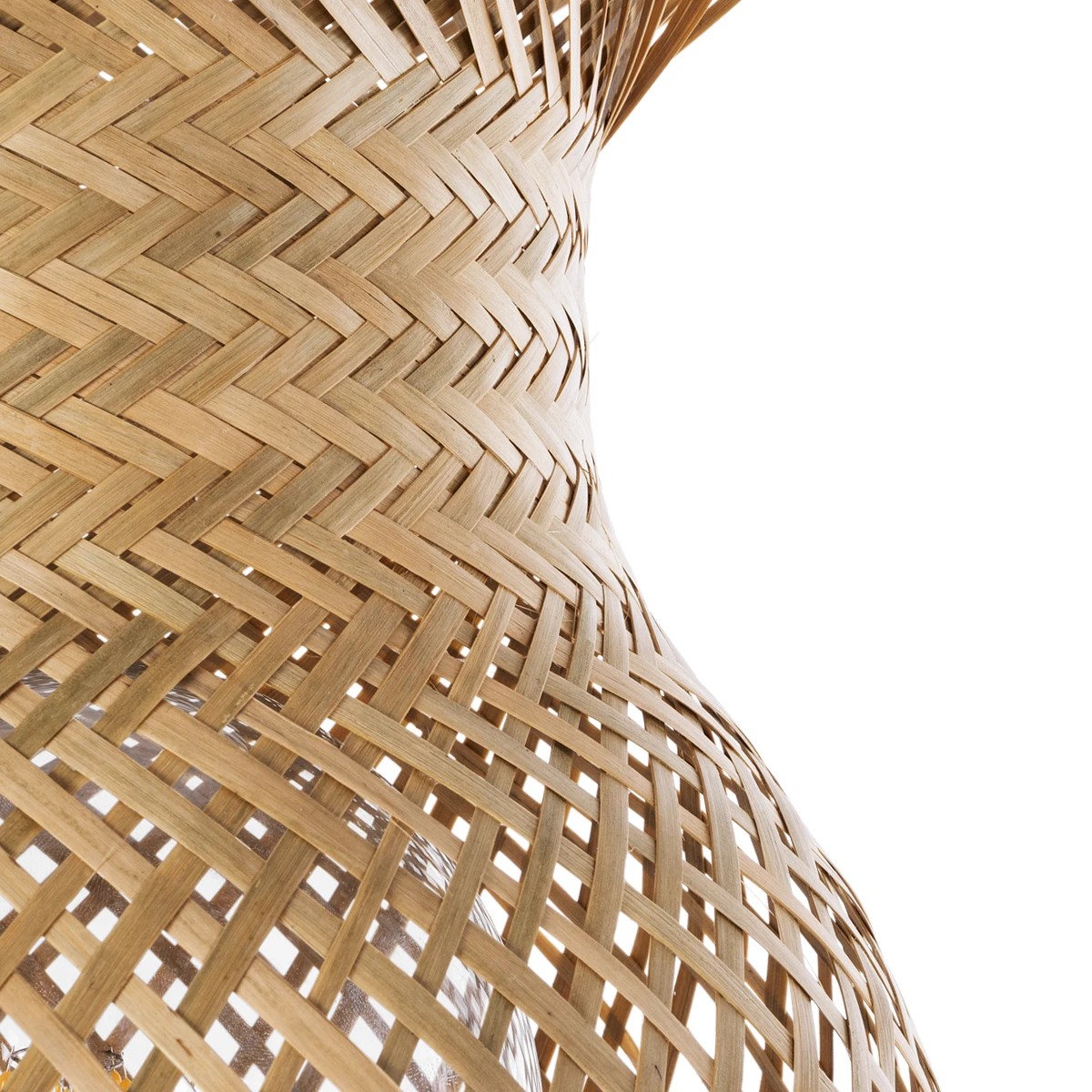 GloboStar® POPPY 01984 Boho Επιδαπέδιο Φωτιστικό Μονόφωτο 1 x E27 IP20 Μπεζ Ξύλο - Μ58 x Π58 x Υ168cm - Image 5