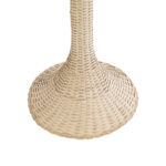 GloboStar® ALADDIN 02052 Boho Επιδαπέδιο Φωτιστικό Μονόφωτο 1 x E27 IP20 Μπεζ Ξύλο - Μ60 x Π60 x Υ180cm - Image 6