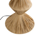 GloboStar® LUANA 02108 Boho Επιδαπέδιο Φωτιστικό Μονόφωτο 1 x E27 IP20 Μπεζ Ράφια - Μ60 x Π60 x Υ150cm - Image 7
