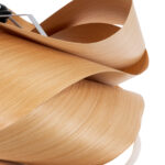 GloboStar® SARDIGNA 02180 Boho Κρεμαστό Φωτιστικό Πλέγμα Μονόφωτο 1 x E27 IP20 Καφέ Ξύλο - Μ60 x Π60 x Υ30cm - Image 7