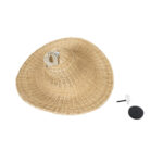 GloboStar® ESPARGOS 02214 Boho Κρεμαστό Φωτιστικό Πλέγμα Μονόφωτο 1 x E27 IP20 Μπεζ Ξύλο - Μ70 x Π70 x Υ35cm - Image 8