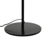 GloboStar® MARIGOLD 02227 Μοντέρνο Επιτραπέζιο Φωτιστικό Τρίφωτο 3 x E27 AC220-240V IP20 - Φ36 x Υ70cm - Μαύρο Μεταλλικό με Λευκό Μπεζ Καπέλο - Image 5