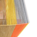 GloboStar® SALERNO 02289 Boho Κρεμαστό Φωτιστικό Πλέγμα Μονόφωτο 1 x E27 IP20 Πολύχρωμο Σχοινί - Μ50 x Π50 x Υ50cm - Image 7