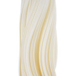 GloboStar® CERULEAN 02312 Μοντέρνο Επιδαπέδιο Φωτιστικό Μονόφωτο 1 x E27 IP20 Μπεζ & Λευκό Πολυβινυλοχλωρίδιο με Χάλκινο Μέταλλο - Μ30 x Π30 x Υ155cm - Image 6