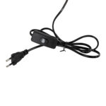 GloboStar® SALERNO 02331 Boho Επιδαπέδιο Φωτιστικό Μονόφωτο 1 x E27 IP20 Μπεζ, Καφε & Κίτρινο Νήμα - Μ50 x Π50 x Υ70cm - Image 6
