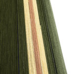 GloboStar® SALERNO 02332 Boho Επιδαπέδιο Φωτιστικό Μονόφωτο 1 x E27 IP20 Πράσινο, Μπεζ και Καφέ Νήμα - Μ50 x Π50 x Υ70cm - Image 4