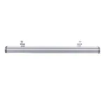 GLOBOSTAR® WASHERMOZA 90165 Μπάρα Φωτισμού Wall Washer LED 72W 7920lm 10-30° DC 24V Αδιάβροχο IP66 Θερμό Λευκό 2700K Dimmable - Bridgelux SMD Chip - Γκρι Ανθρακί - Μ100 x Π7.4 x Υ7cm - 3 Χρόνια Εγγύηση - Image 4