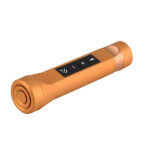 LED Φακός Επαναφορτιζόμενος 8W 800lm Χρυσός POWERBANK με Βάση Στήριξης Ποδηλάτου και Υποδοχές SD Card - USB με Ηχείο 3W Bluetooth GloboStar 06209 - Image 3