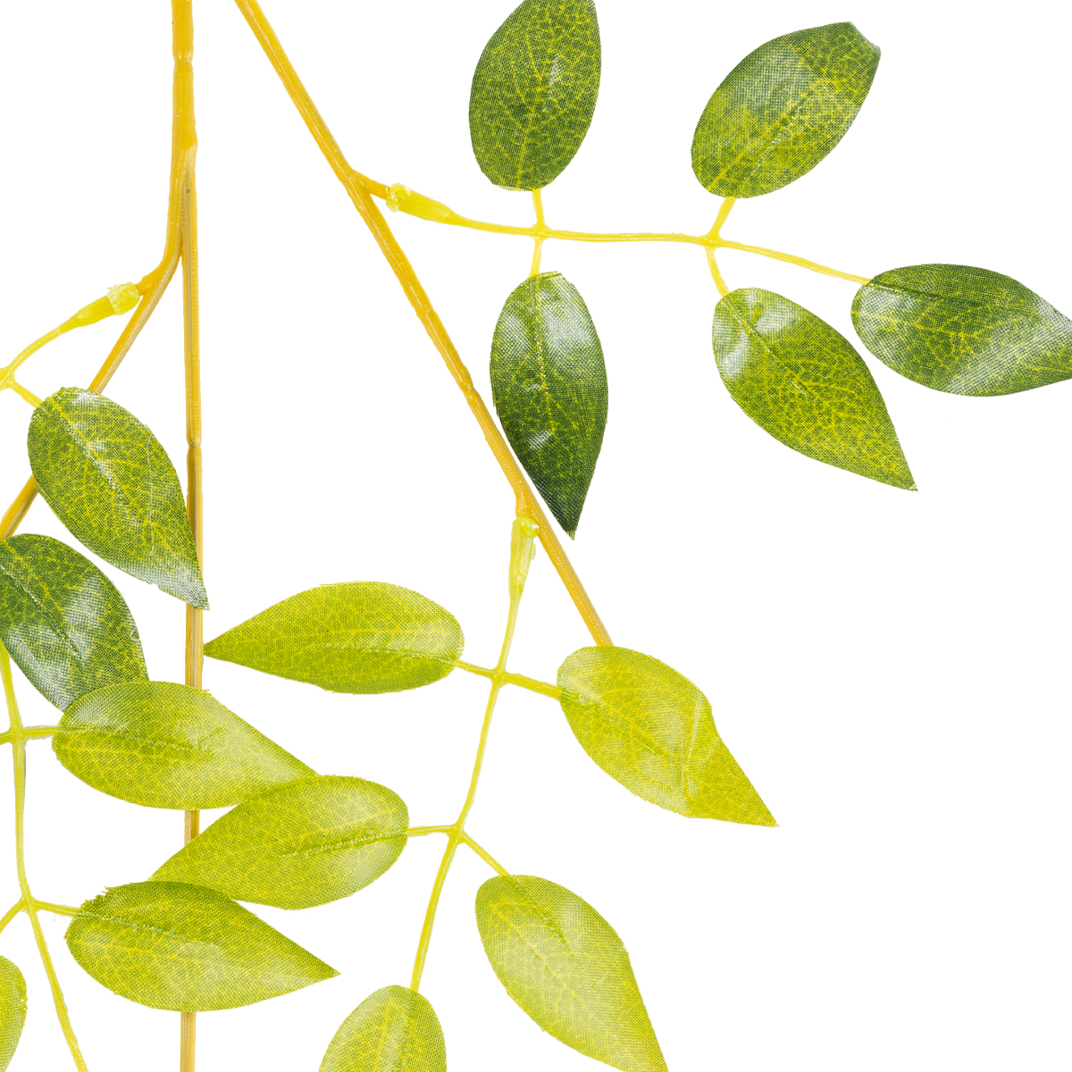 GloboStar® 09033 Τεχνητό Κρεμαστό Διακοσμητικό Φυτό Μήκους 1.1 μέτρων με 3 X Κλαδιά Βιστέρια Κοραλί - Image 2