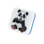 GloboStar® KIDDO 202-0007 Παιδικό Φωτιστικό Νυκτός LED 1W 95lm 360° AC220-240V IP20 Ψυχρό Λευκό 6000K - Μ5.5 x Π5.5 x Υ8cm - 2 Χρόνια Εγγύηση