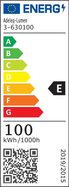 LED ΦΩΤΙΣΤΙΚΟ ΔΡΟΜΟΥ ΜΕ ΑΝΤΙΚΕΡΑΥΝΙΚΗ ΠΡΟΣΤΑΣΙΑ 100W 5500Κ ΙP65 - 3-630100 - Image 2