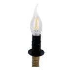 GloboStar® LINDELL 10001111 Vintage Κρεμαστό Φωτιστικό Ανάρτηση Μονόφωτο 1 x E27 IP20 Μαύρο Μέταλλο με Μπεζ Σχοινί - Μ33 x Π33 x Υ33cm - Image 9