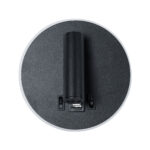 GloboStar® LADY-R 60938 Μοντέρνο Φωτιστικό Τοίχου - Απλίκα Ξενοδοχείου Bed Side LED 6W 600lm 36° & 360° AC 220-240V - Reading Light & Κρυφός Φωτισμός - Φορτιστής USB 3A - Φ15 x Υ7cm - Φυσικό Λευκό 4500K - Μαύρο - 3 Χρόνια Εγγύηση - Image 2