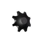 GLOBOSTAR® SPARK 60684 Μοντέρνο Φωτιστικό Τοίχου - Απλίκα LED 16W 2000lm 30° AC 220-240V Αδιάβροχο IP65 Θερμό Λευκό 2700K - CREE XPE Chip & TÜV SÜD Driver - Μαύρο Ματ - Μ25 x Π6 x Υ25cm - 5 Χρόνια Εγγύηση