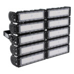 GloboStar® GOLIATH 90104 LED Προβολέας Γηπέδου - Φωτιστικό Tunnel 500W 80000LM 75°*135° AC 100-277V IP65 -  Ψυχρό Λευκό 5000K - MeanWell Driver & LumiLEDs Chip - 5 Years Warranty - Image 2