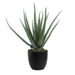 GloboStar® Artificial Garden ALOE 20065 Τεχνητό Διακοσμητικό Φυτό Αλόη Υ50cm