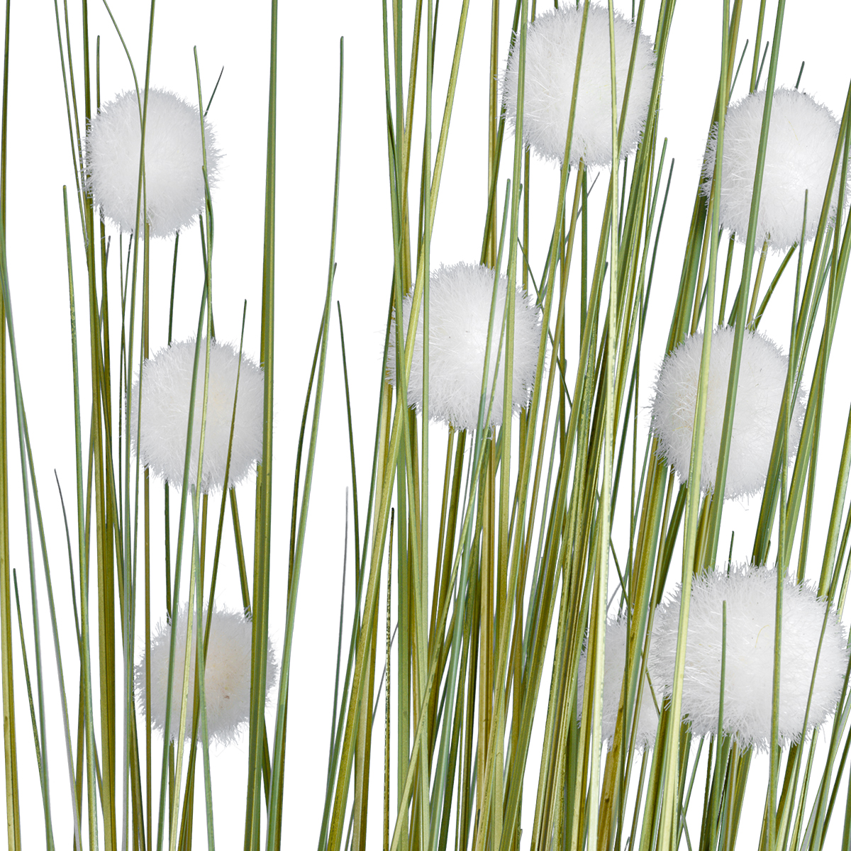 GloboStar® Artificial Garden ERIOPHORUM ANGUSTIFOLIUM COTTON GRASS 20073 Τεχνητό Διακοσμητικό Φυτό Γρασίδι του Βαμβακιού Υ150cm - Image 3