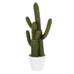 GloboStar® Artificial Garden CARNEGIEA CACTUS 20100 Τεχνητό Διακοσμητικό Φυτό Κάκτος Σαγκουάρο Υ63cm