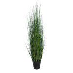 GloboStar® Artificial Garden MISCANTHUS SINENSIS 20116 Τεχνητό Διακοσμητικό Φυτό Μίσχανθος Υ120cm