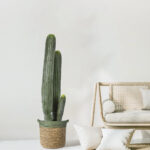 GloboStar® Artificial Garden CARNEGIEA CACTUS 20121 Τεχνητό Διακοσμητικό Φυτό Κάκτος Σαγκουάρο Υ80cm - Image 3