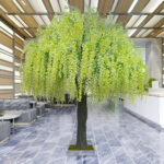 GloboStar® Artificial Garden LABURNUM TREE 20165 Τεχνητό Διακοσμητικό Δέντρο Λαβούρνο Υ340cm - Image 5