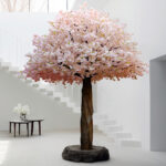 GloboStar® Artificial Garden CHERRY PRUNUS BLOSSOM TREE 20167 Τεχνητό Διακοσμητικό Δέντρο Άνθος Κερασιάς Προύμνη Υ400cm - Image 5