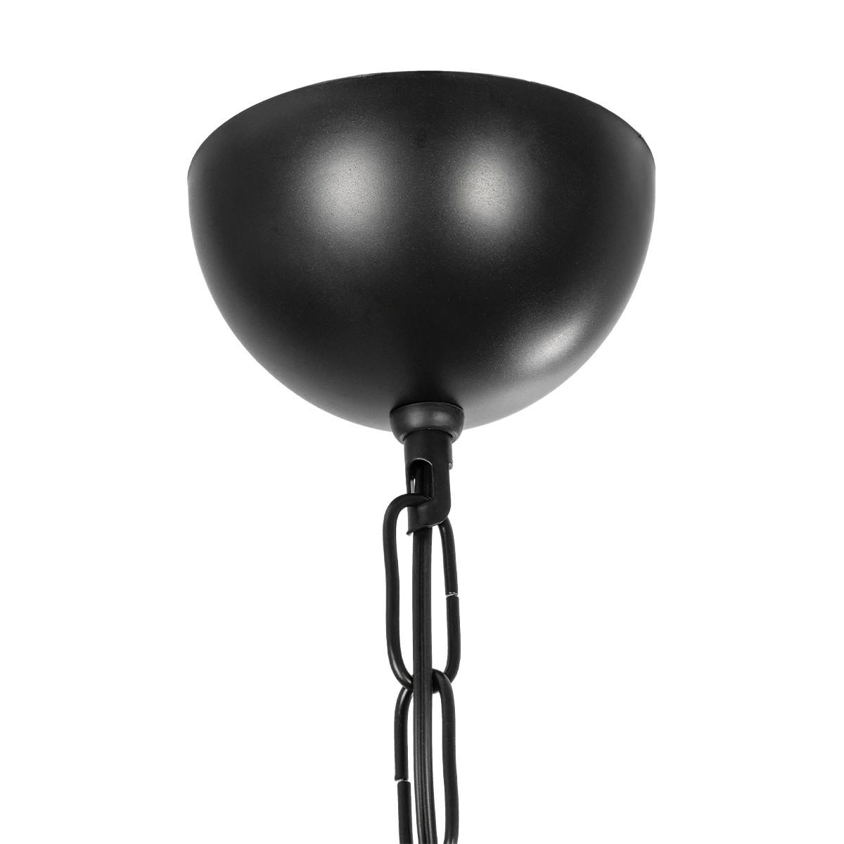 GloboStar® GLORA 201-0007 Vintage Κρεμαστό Φωτιστικό Ράγα Vintage Μονόφωτο 1 x E27 IP20 Μπεζ Ξύλο με Μαύρο Μέταλλο & Μελί Γυαλί - Μ30 x Π15 x Υ60cm - Image 8