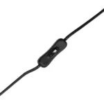 GloboStar® NOVA 201-0037 Μοντέρνο Επιδαπέδιο Φωτιστικό 1 x E27 IP20 Μαύρο Μεταλλό με Μαύρο Ύφασμα - Μ38 x Π38 x Υ155cm - Image 10