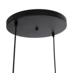 GloboStar® DISE 201-0050 Μοντέρνο Κρεμαστό Φωτιστικό Κύβος Δίφωτο 2 x E27 IP20 Μαύρο Μέταλλο - Μ30 x Π30 x Υ70cm - Image 8