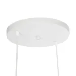 GloboStar® DISE 201-0053 Μοντέρνο Κρεμαστό Φωτιστικό Κύβος Δίφωτο 2 x E27 IP20 Λευκό Μέταλλο - Μ30 x Π30 x Υ70cm - Image 8