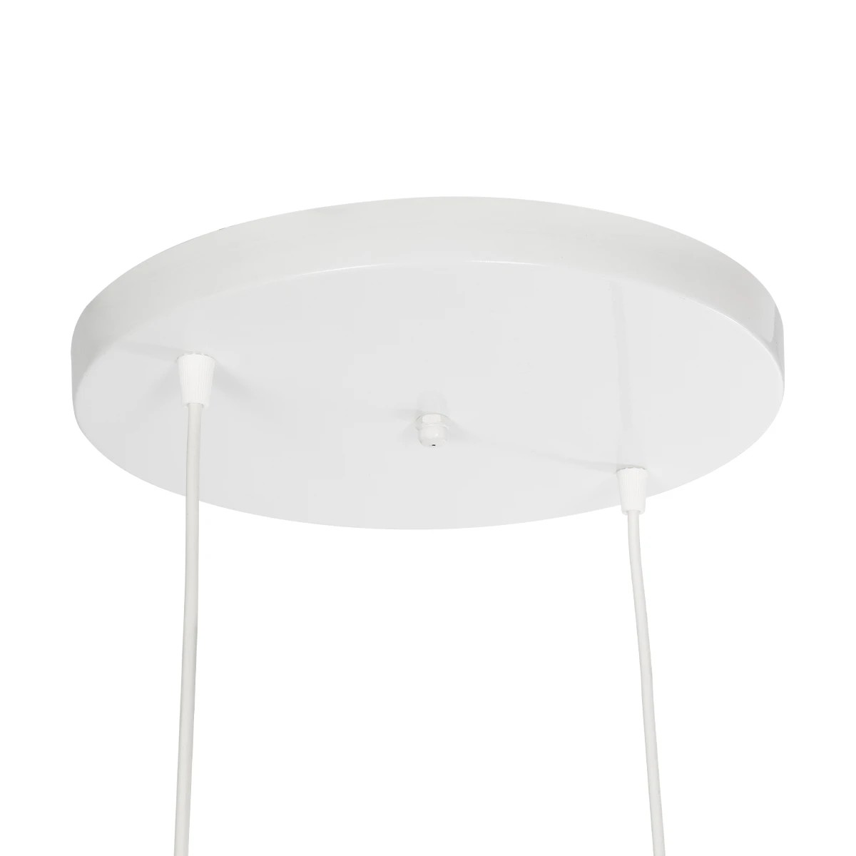 GloboStar® DISE 201-0053 Μοντέρνο Κρεμαστό Φωτιστικό Κύβος Δίφωτο 2 x E27 IP20 Λευκό Μέταλλο - Μ30 x Π30 x Υ70cm - Image 8