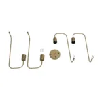 GloboStar® MOORNA 201-0065 Vintage Οροφής Πλέγμα Πολύφωτο 4 x E27 IP20 Χρυσό Μέταλλο - Μ50 x Π50 x Υ15cm - Image 7