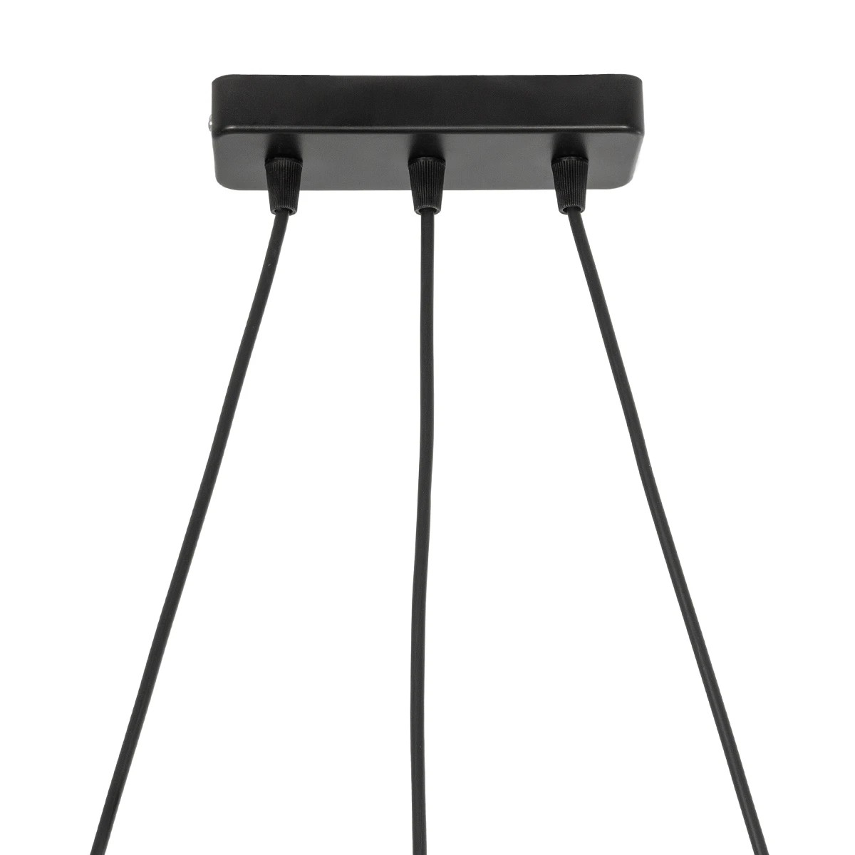 GloboStar® GLINDER 201-0067 Vintage Κρεμαστό Φωτιστικό Ράγα Τρίφωτο 3 x E27 IP20 Μαύρο Μέταλλο - Μ50 x Π15 x Υ68cm - Image 7