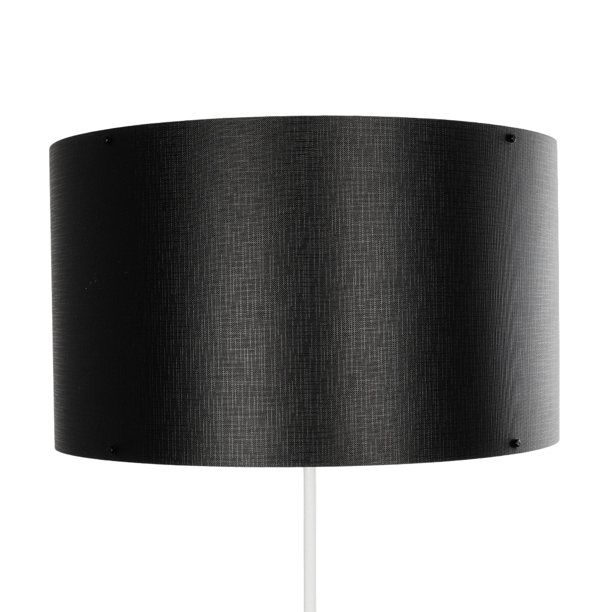 GloboStar® LUMO 201-0070 Μοντέρνο Επιδαπέδιο Φωτιστικό Μονόφωτο 1 x E27 IP20 Μπεζ Ξύλο με Μαύρο Ύφασμα - Μ37 x Π37 x Υ155cm - Image 5