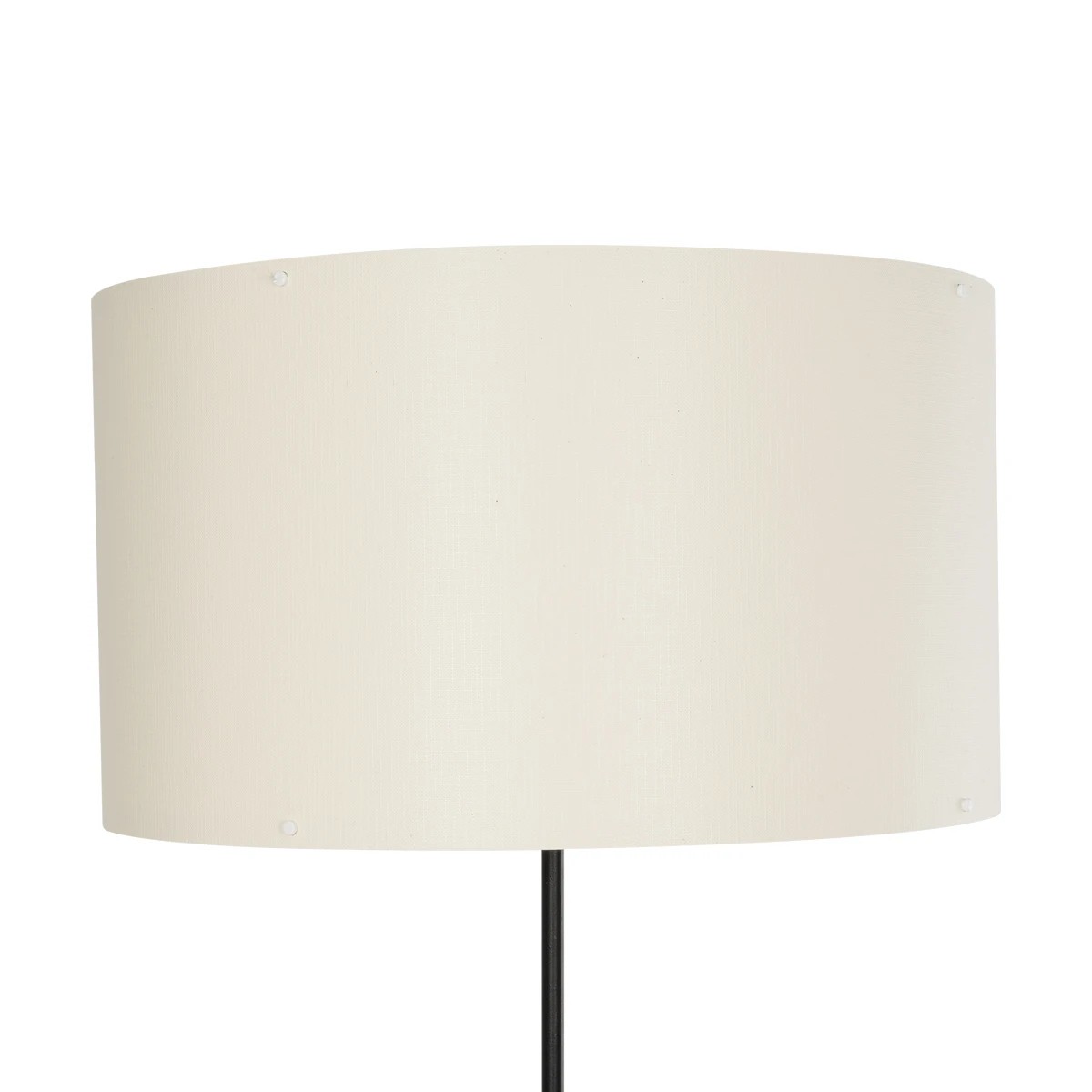 GloboStar® LUMO 201-0073 Μοντέρνο Επιδαπέδιο Φωτιστικό Μονόφωτο 1 x E27 IP20 Καρυδί Ξύλο με Μπεζ Ύφασμα - Μ37 x Π37 x Υ155cm - Image 5