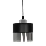 GloboStar® SHINEVA 201-0080 Vintage Κρεμαστό Φωτιστικό Ράγα Τρίφωτο 3 x E27 IP20 Μαύρο Μέταλλο - Μ55 x Π25 x Υ70cm - Image 6