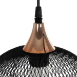 GloboStar® GLIND 201-0082 Vintage Κρεμαστό Φωτιστικό Ράγα Ράγα Τρίφωτο 3 x E27 IP20 Μαύρο Μέταλλο - Μ55 x Π25 x Υ70cm - Image 7