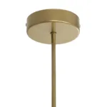 GloboStar® SUNRAY 201-0110 Vintage Κρεμαστό Φωτιστικό Μπάλα Πολύφωτο 4 x E27 IP20 Μαύρο Μέταλλο με Μελί Γυαλί - Μ55 x Π55 x Υ48cm - Image 8