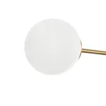 GLOBOSTAR® GLOBUS 201-0119 Μοντέρνο Φωτιστικό Οροφής με Ντουί 2 x E27 AC 220-240V IP20 - Χρυσό & Λευκό - Μ65 x Π15 x Υ623cm - Image 6