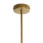 GLOBOSTAR® GLOBUS 201-0119 Μοντέρνο Φωτιστικό Οροφής με Ντουί 2 x E27 AC 220-240V IP20 - Χρυσό & Λευκό - Μ65 x Π15 x Υ623cm - Image 8
