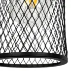 GLOBOSTAR® HANDANG 201-0123 Vintage Φωτιστικό Τοίχου - Απλίκα με Ντουί 1 x E27 AC 220-240V IP20 - Μαύρο - Μ12 x Π24 x Υ34cm - Image 6