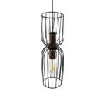 GLOBOSTAR® LAVERA 201-0024 Vintage Κρεμαστό Φωτιστικό Οροφής με Ντουί 1 x E27 AC 220-240V IP20 - Χρυσό & Λευκό - Μ14 x Π14 x Υ44cm - Image 6